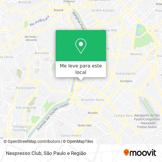 Nespresso Club mapa