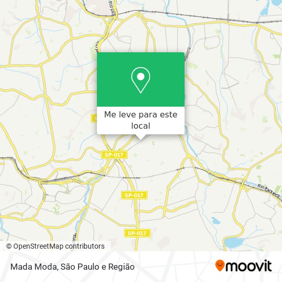 Mada Moda mapa