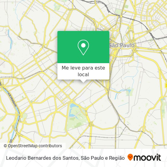 Leodario Bernardes dos Santos mapa