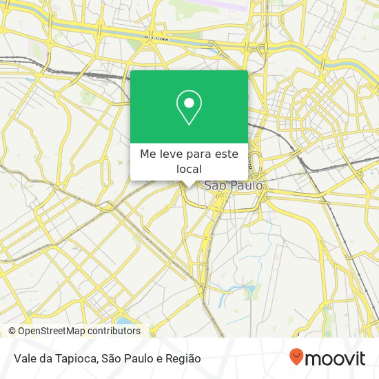 Vale da Tapioca, Rua Santo Antônio República São Paulo-SP 01314-000 mapa