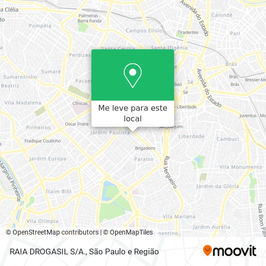 RAIA DROGASIL S/A. mapa