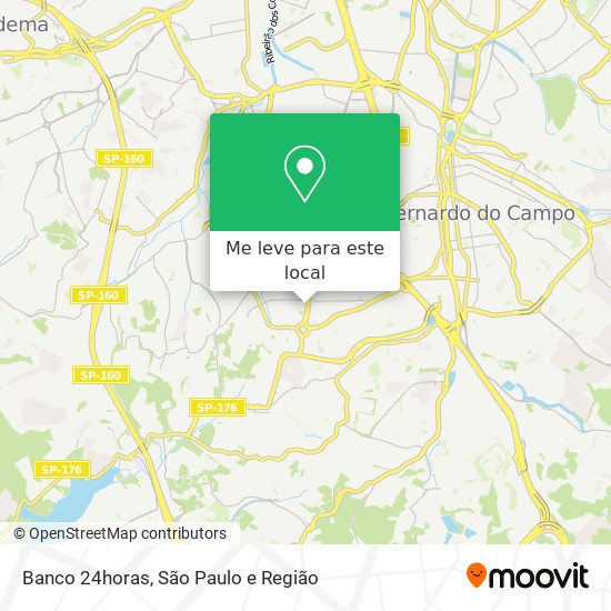 Banco 24horas mapa