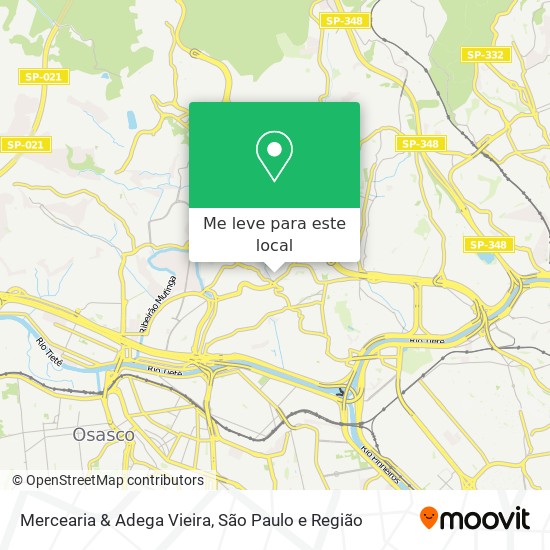 Mercearia & Adega Vieira mapa
