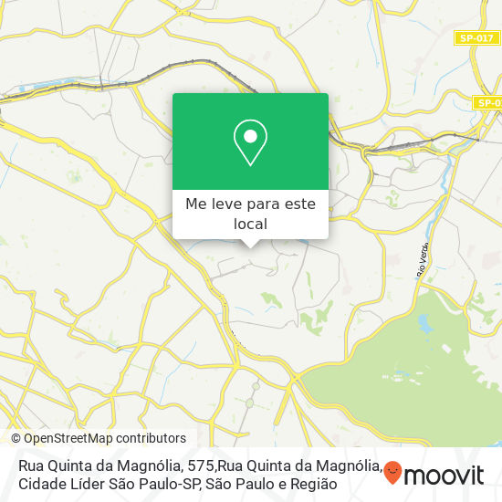 Rua Quinta da Magnólia, 575,Rua Quinta da Magnólia mapa