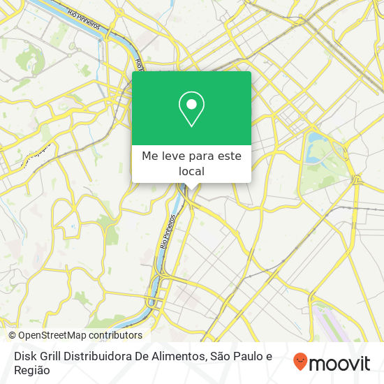 Disk Grill Distribuidora De Alimentos mapa