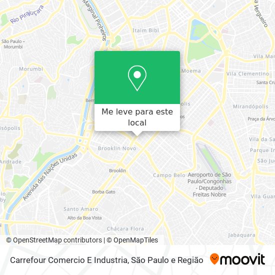 Carrefour Comercio E Industria mapa