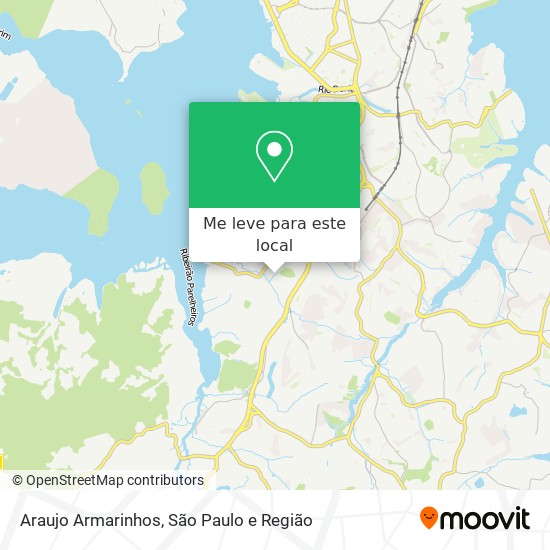 Araujo Armarinhos mapa