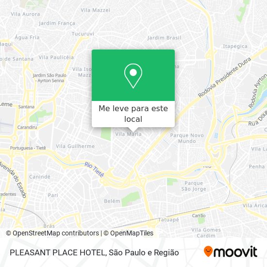 PLEASANT PLACE HOTEL mapa