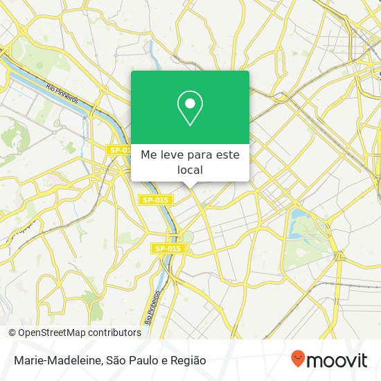Marie-Madeleine, Avenida Brigadeiro Faria Lima, 2232 Pinheiros São Paulo-SP 01451-000 mapa