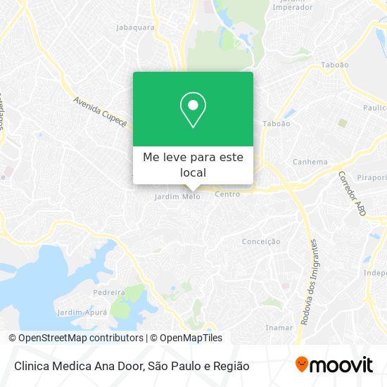 Clinica Medica Ana Door mapa