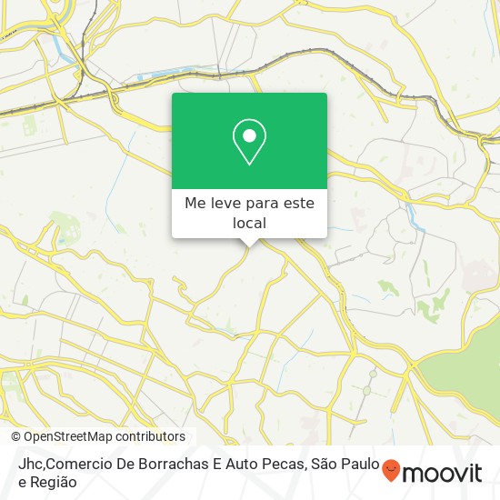 Jhc,Comercio De Borrachas E Auto Pecas, Rua Rego Barros, 86 Aricanduva São Paulo-SP 03460-000 mapa