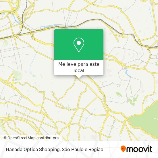 Hanada Optica Shopping mapa