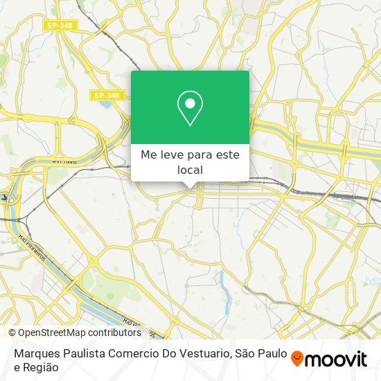 Marques Paulista Comercio Do Vestuario mapa