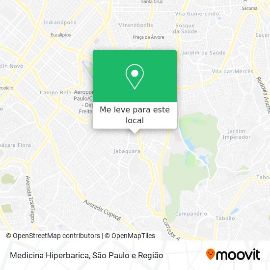 Medicina Hiperbarica mapa