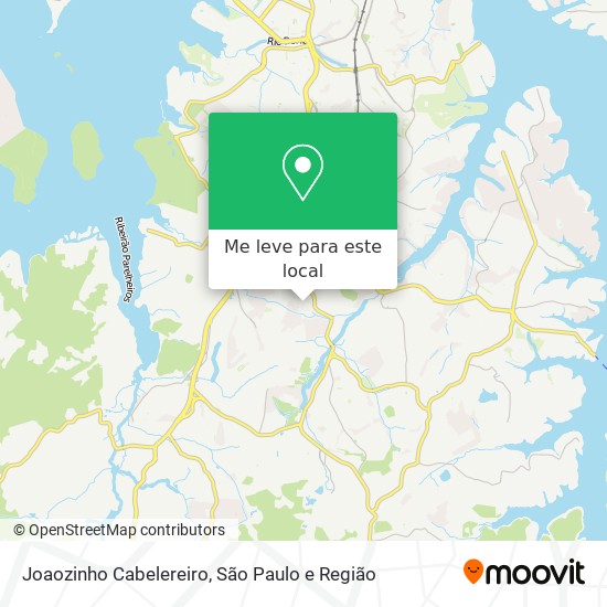 Joaozinho Cabelereiro mapa