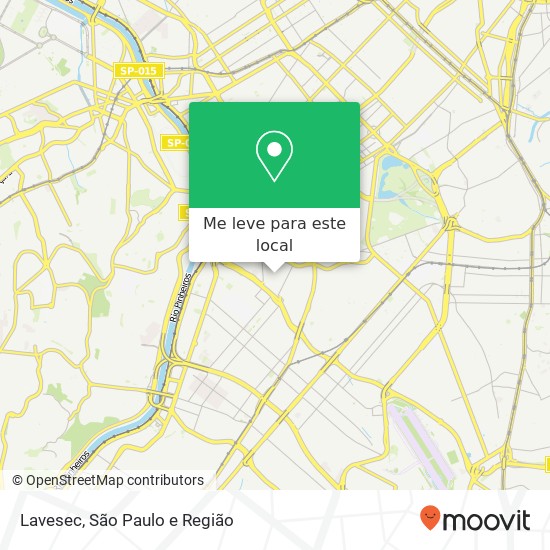 Lavesec, Rua Nova Cidade Itaim Bibi São Paulo-SP 04547-071 mapa