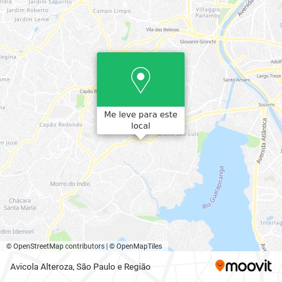 Avicola Alteroza mapa