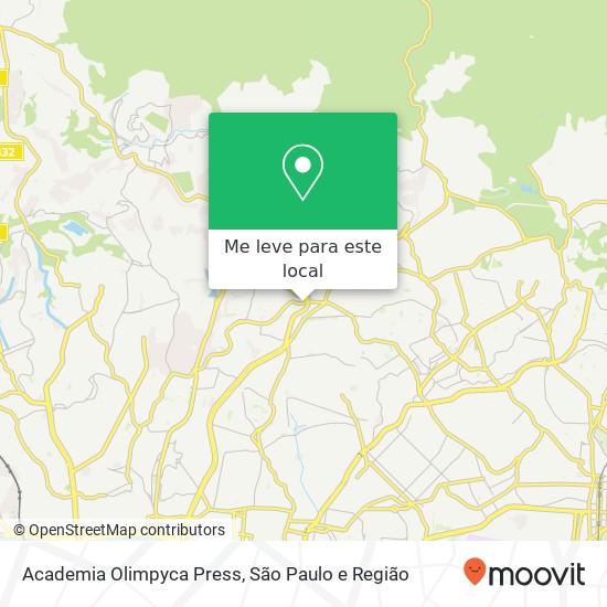 Academia Olimpyca Press, Avenida Itaberaba Brasilândia São Paulo-SP 02739-000 mapa