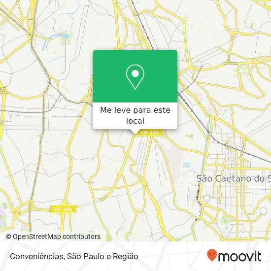 Conveniências, Avenida Presidente Tancredo Neves Sacomã São Paulo-SP 04287-100 mapa