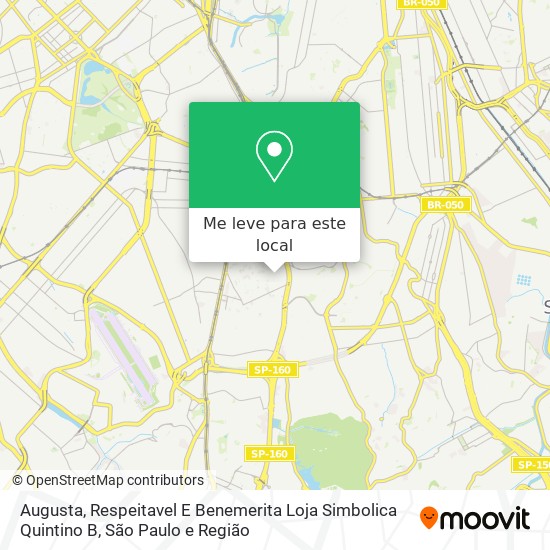 Augusta, Respeitavel E Benemerita Loja Simbolica Quintino B mapa