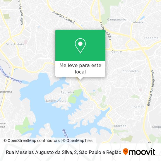 Rua Messias Augusto da Silva, 2 mapa