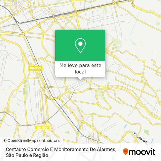 Centauro Comercio E Monitoramento De Alarmes mapa