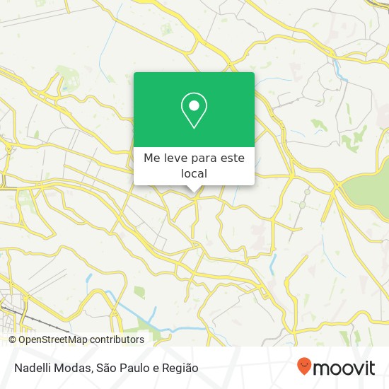 Nadelli Modas, Rua Serafim de Abreu, 33 Aricanduva São Paulo-SP 03385-050 mapa