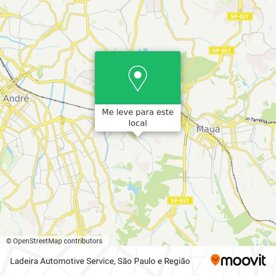 Ladeira Automotive Service mapa