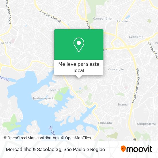 Mercadinho & Sacolao 3g mapa