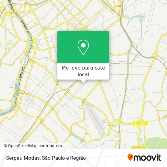 Serpati Modas mapa