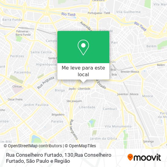 Rua Conselheiro Furtado, 130,Rua Conselheiro Furtado mapa