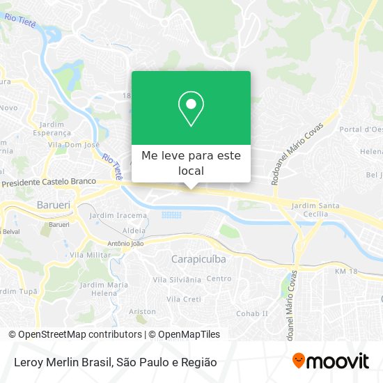 Leroy Merlin Brasil mapa
