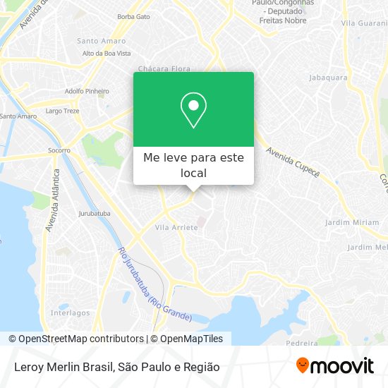 Leroy Merlin Brasil mapa