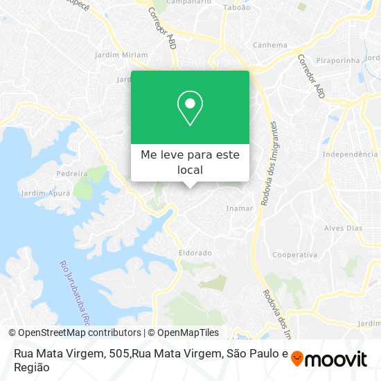 Rua Mata Virgem, 505,Rua Mata Virgem mapa