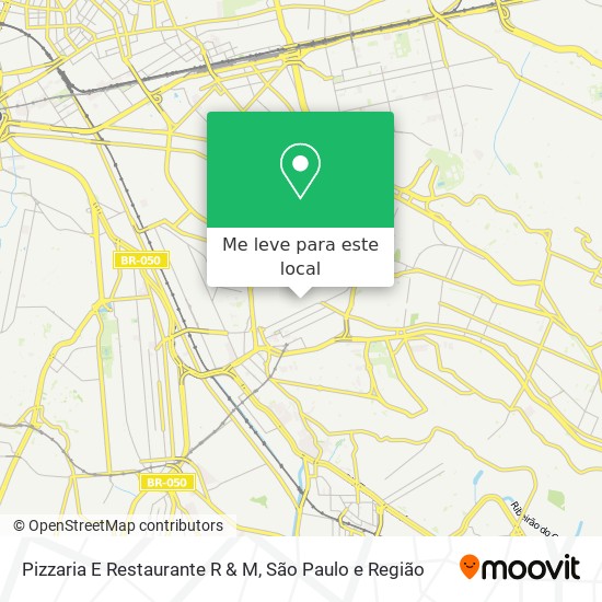 Pizzaria E Restaurante R & M mapa