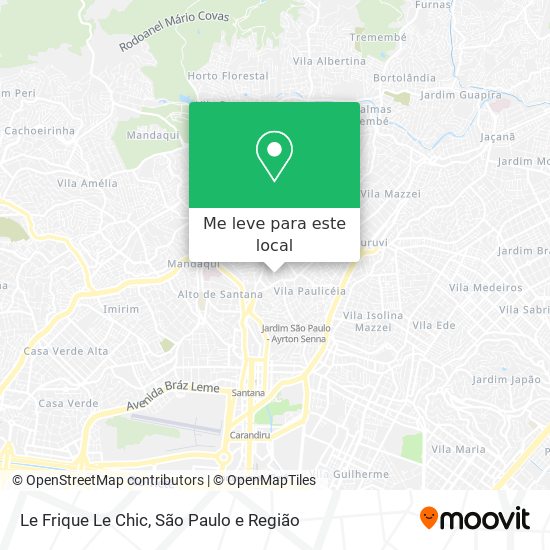 Le Frique Le Chic mapa