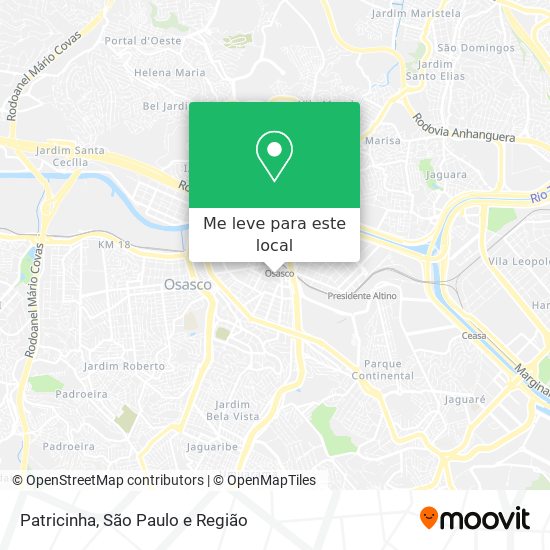 Patricinha mapa