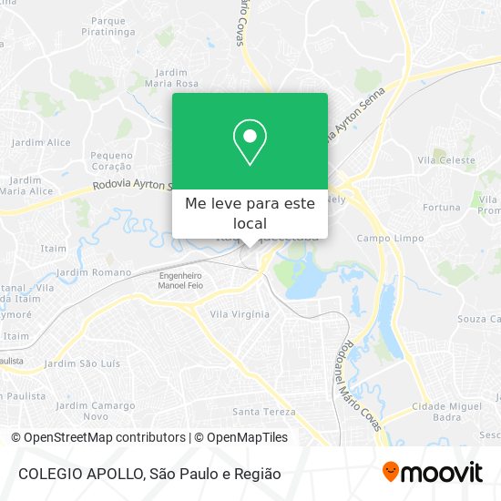 COLEGIO APOLLO mapa