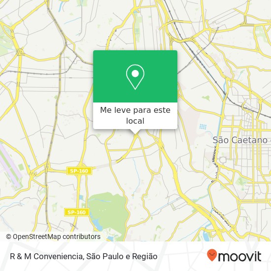 R & M Conveniencia, Avenida Presidente Tancredo Neves, 2020 Cursino São Paulo-SP 04287-100 mapa