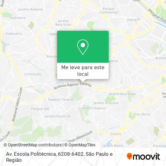 Av. Escola Politécnica, 6208-6402 mapa