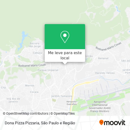 Dona Pizza Pizzaria mapa