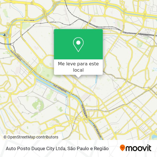 Auto Posto Duque City Ltda mapa