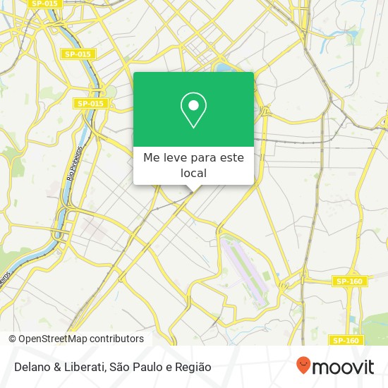 Delano & Liberati, Avenida Ibirapuera, 3103 Moema São Paulo-SP 04029-200 mapa