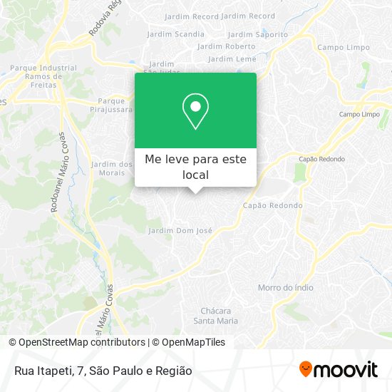 Rua Itapeti, 7 mapa
