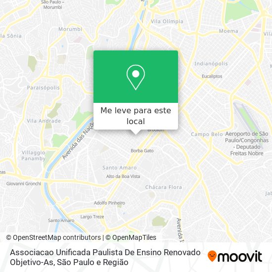 Associacao Unificada Paulista De Ensino Renovado Objetivo-As mapa