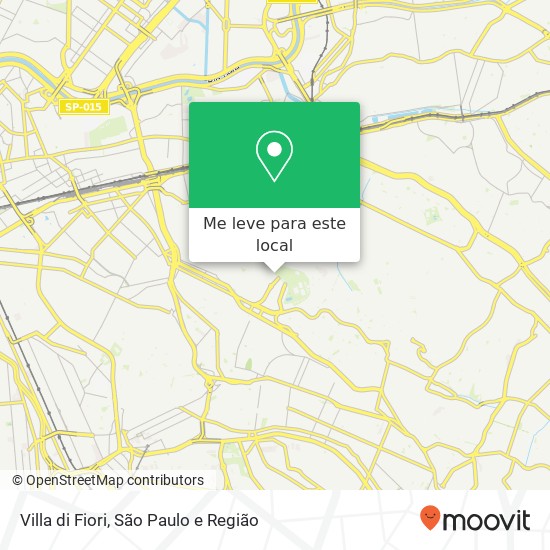 Villa di Fiori, Rua Eleonora Cintra, 600 Vila Formosa São Paulo-SP 03337-000 mapa