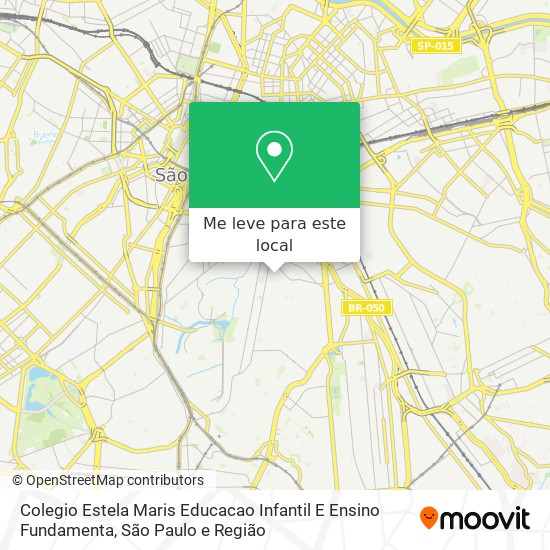 Colegio Estela Maris Educacao Infantil E Ensino Fundamenta mapa