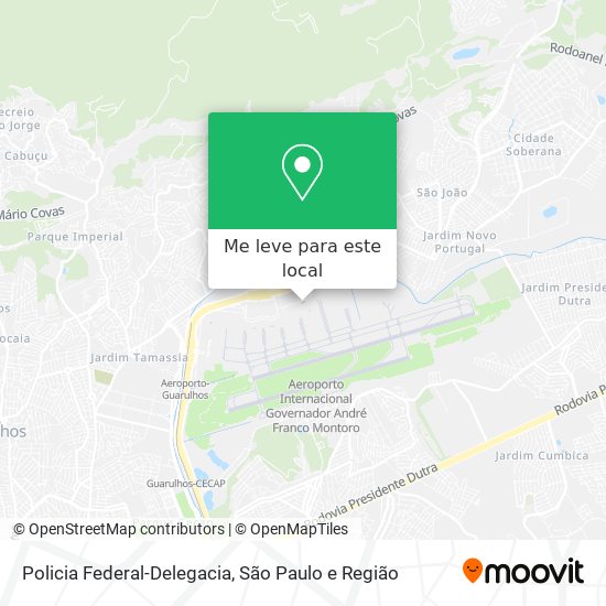 Policia Federal-Delegacia mapa
