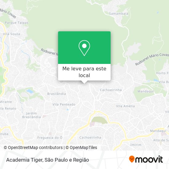 Academia Tiger mapa