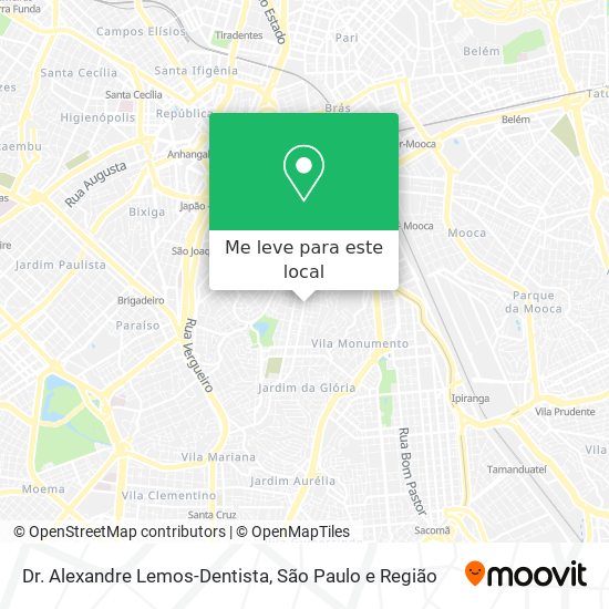 Dr. Alexandre Lemos-Dentista mapa